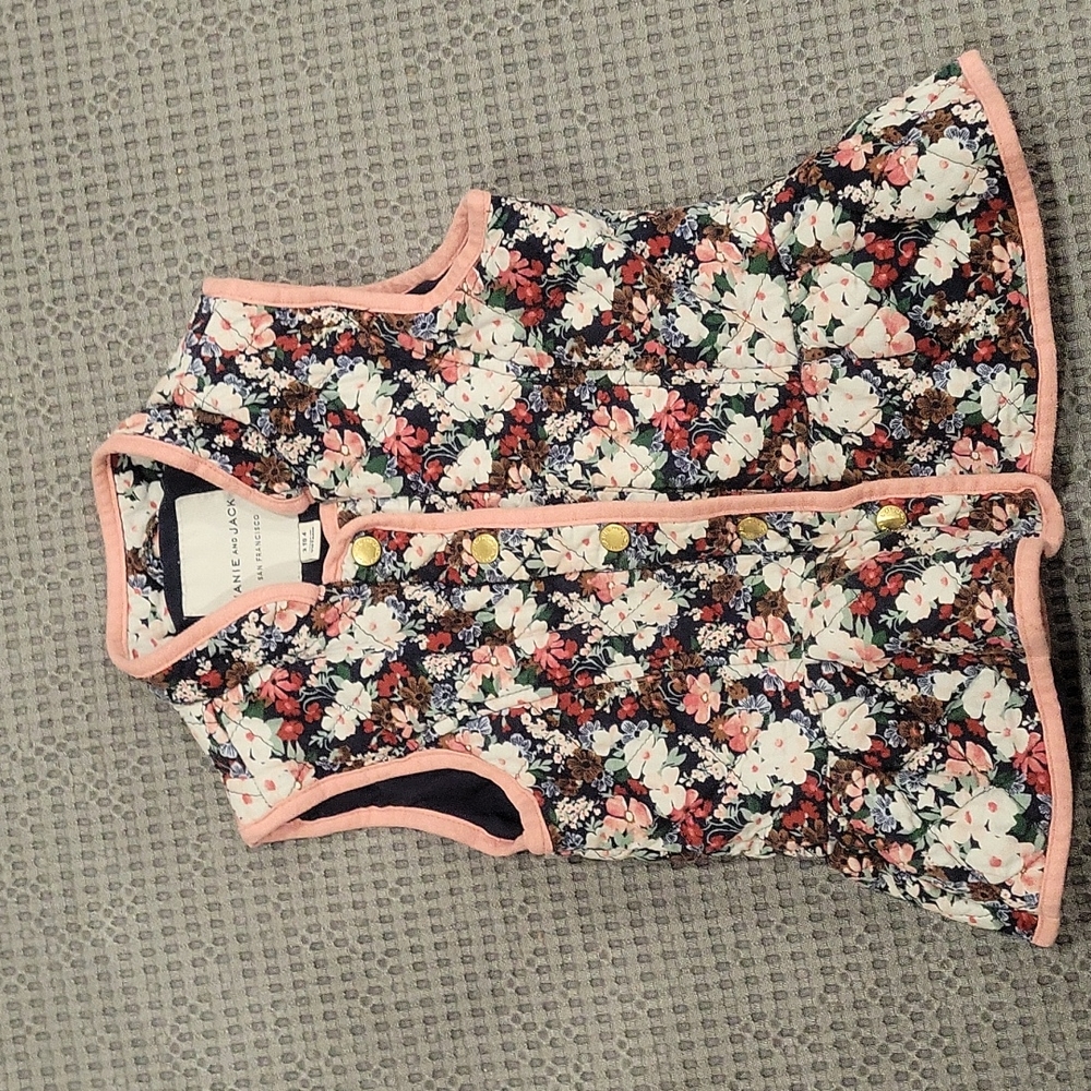 Janie and Jack Toddler Vest Size 3-4
